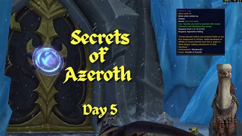 secrets of azeroth guide|secrets of azeroth last day.